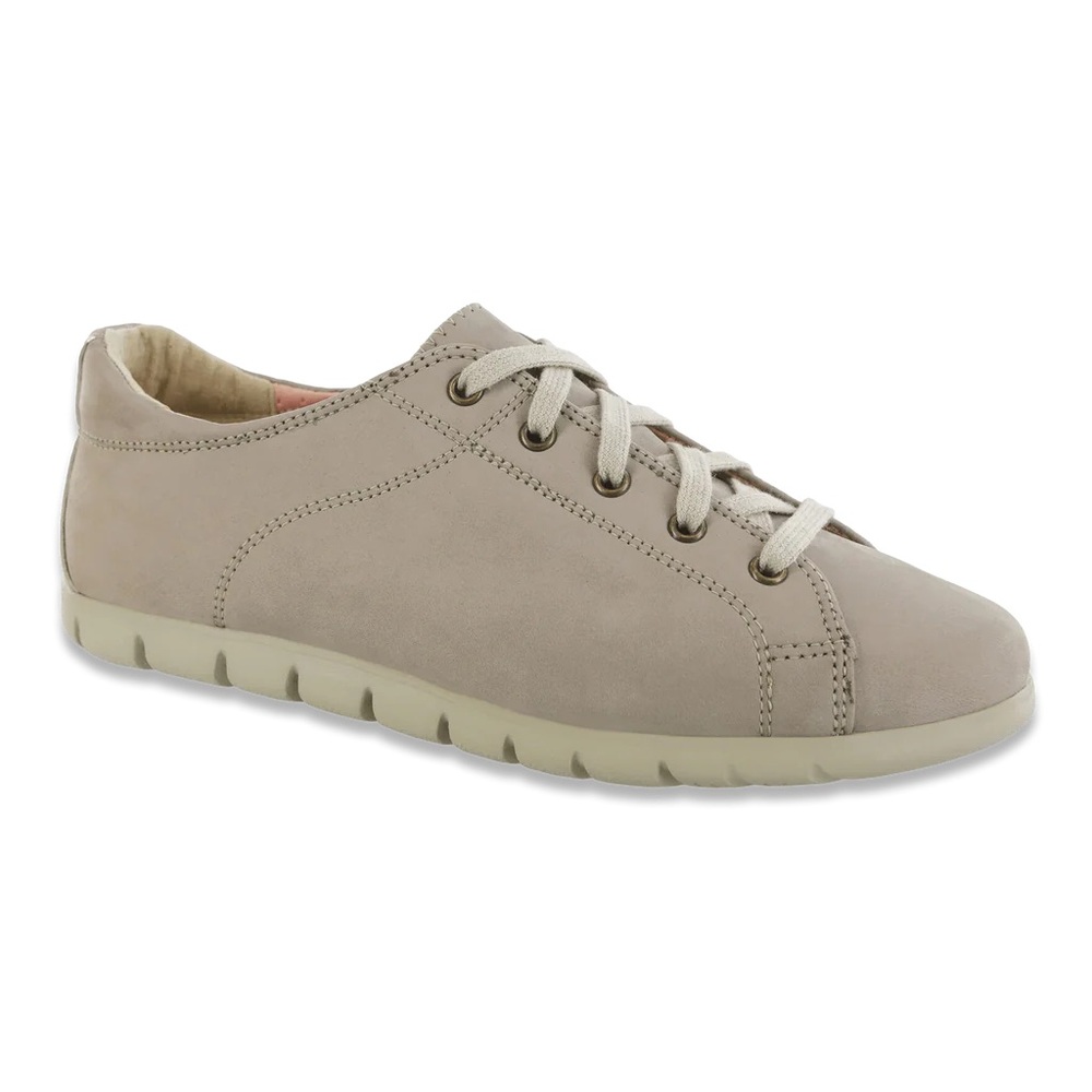 SAS Solstice II - Lace Up Flat - Taupe Blush Pink - Made in the USA - 8.5 N